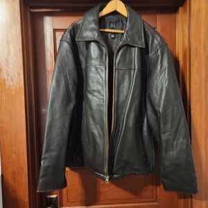 Vintage G-III Genuine Leather Motorcycle Jacket Size XL